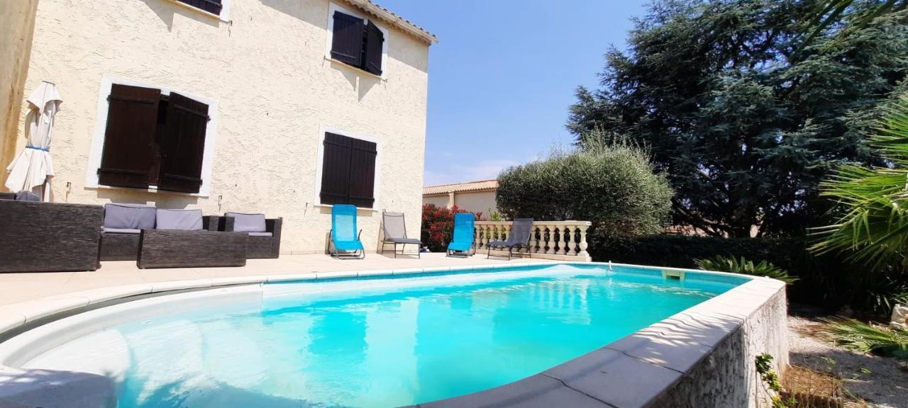 Maison Proche De Hyeres Avec Piscine Privee, Terrasse Et Jardin La Farlède Exteriér fotografie