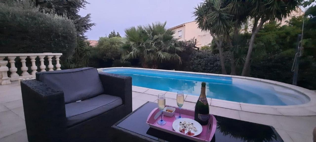 Maison Proche De Hyeres Avec Piscine Privee, Terrasse Et Jardin La Farlède Exteriér fotografie